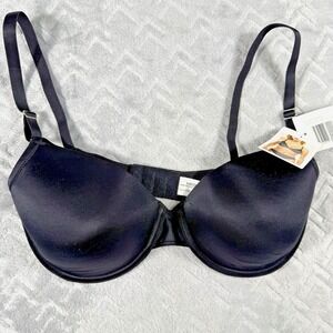 Liz Claiborne Underwire Plunge Uplift T-Shirt Bra Size 36C New With Tags